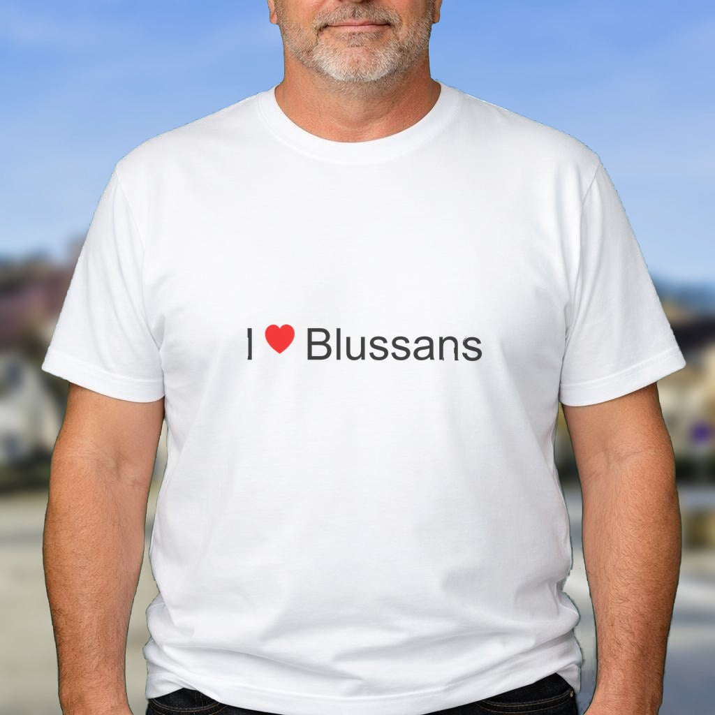T-shirt I love blussans