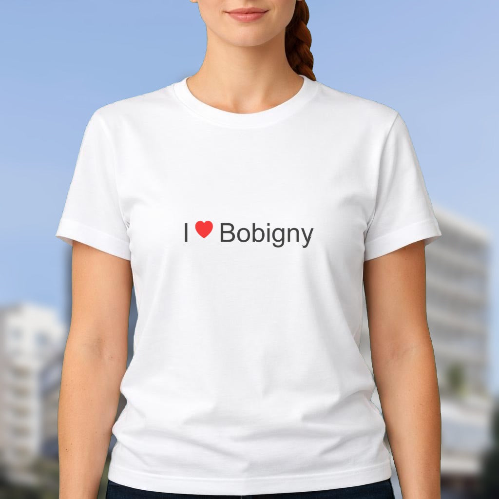 T-shirt I love bobigny