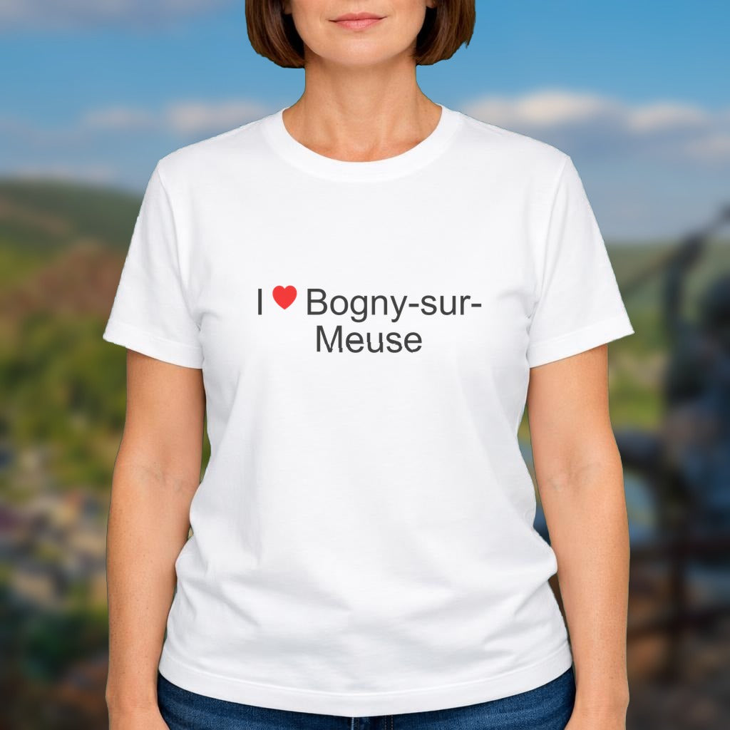 T-shirt I love bogny-sur-meuse