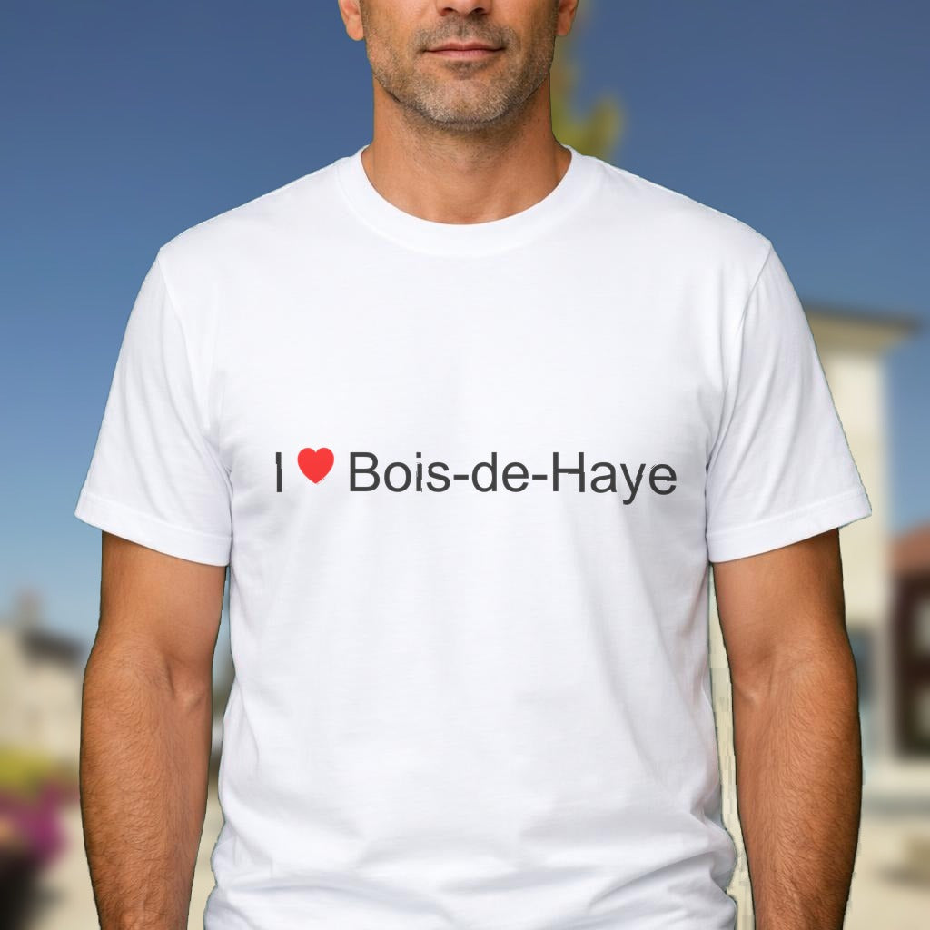 T-shirt I love bois-de-haye