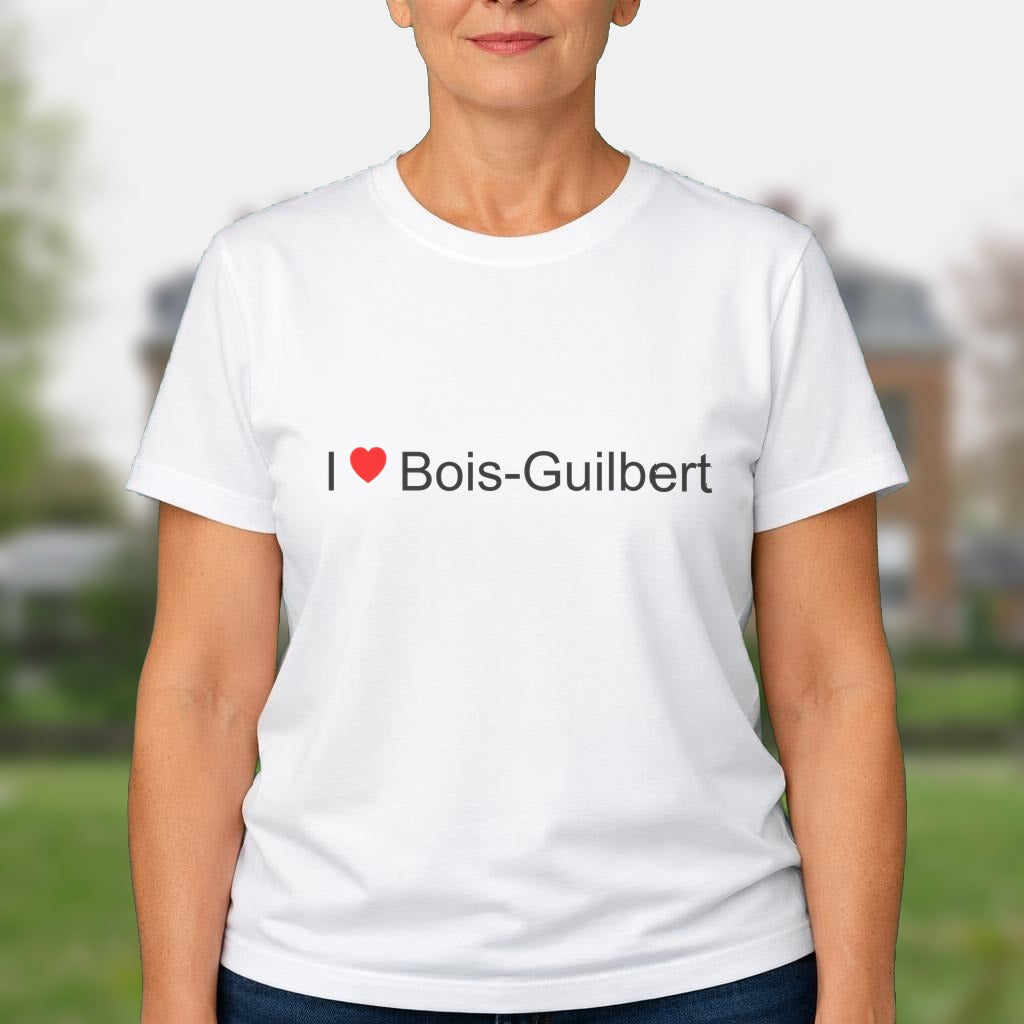 T-shirt I love bois-guilbert