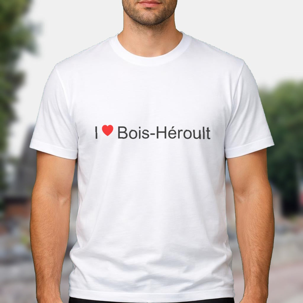T-shirt I love bois-héroult