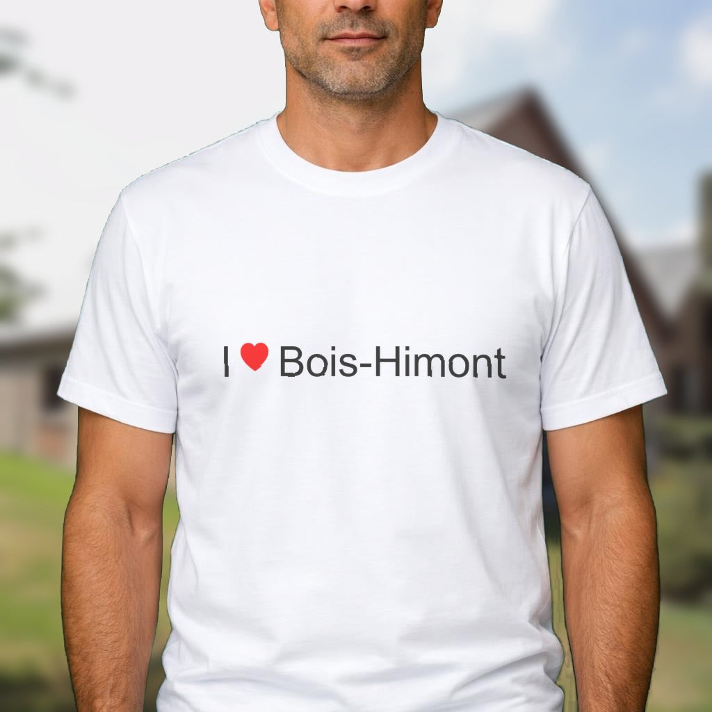 T-shirt I love bois-himont