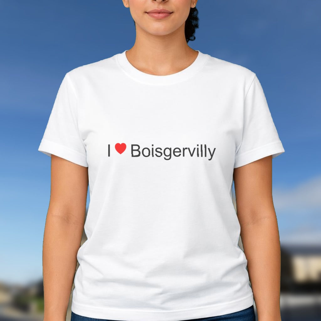 T-shirt I love boisgervilly