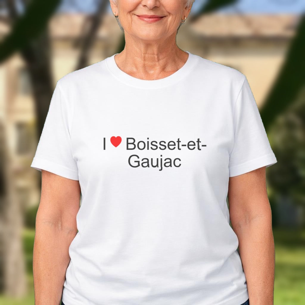 T-shirt I love boisset-et-gaujac