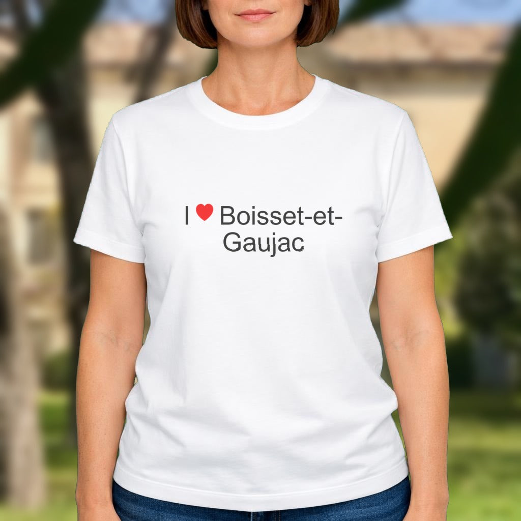 T-shirt I love boisset-et-gaujac