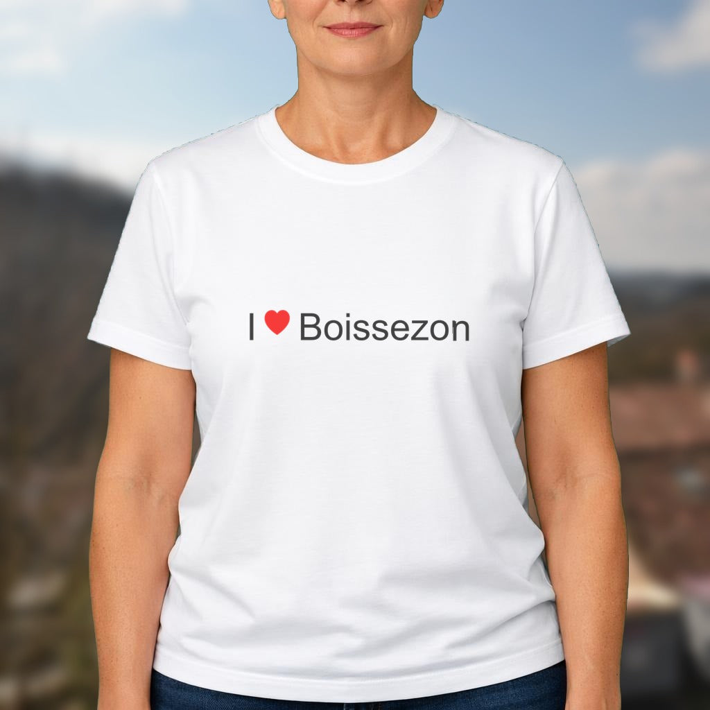 T-shirt I love boissezon
