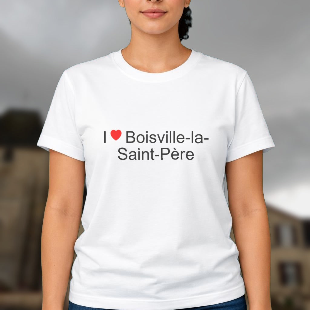 T-shirt I love boisville-la-saint-père