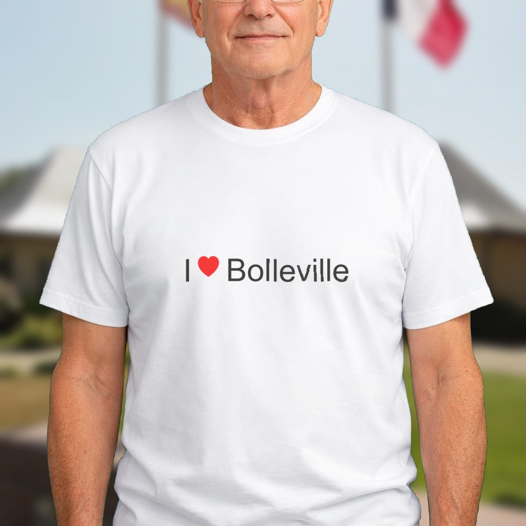 T-shirt I love bolleville