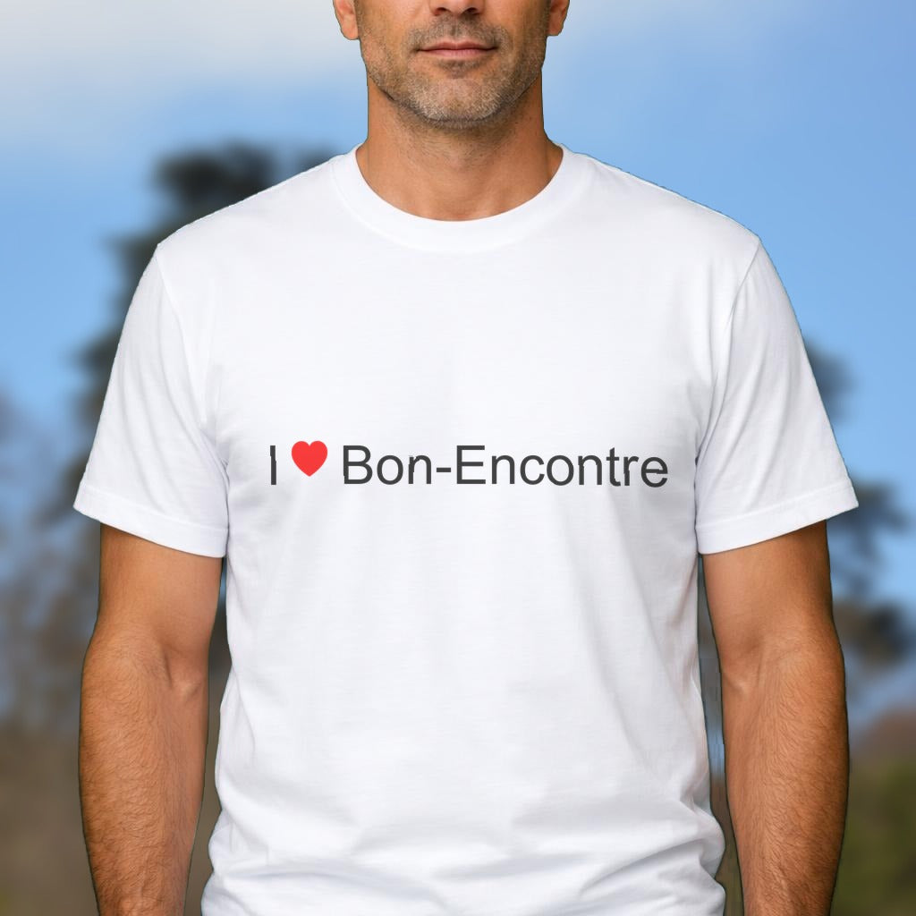 T-shirt I love bon-encontre