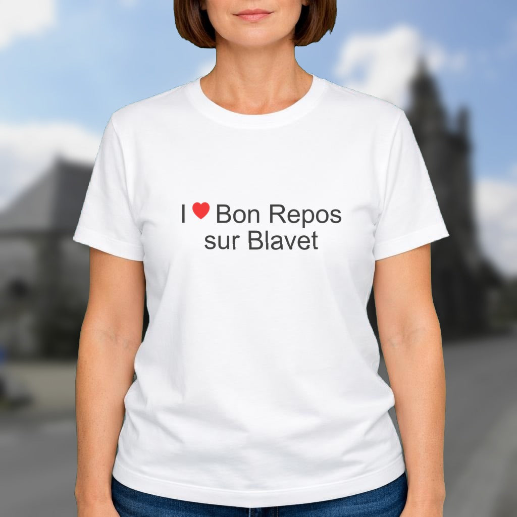 T-shirt I love bon repos sur blavet