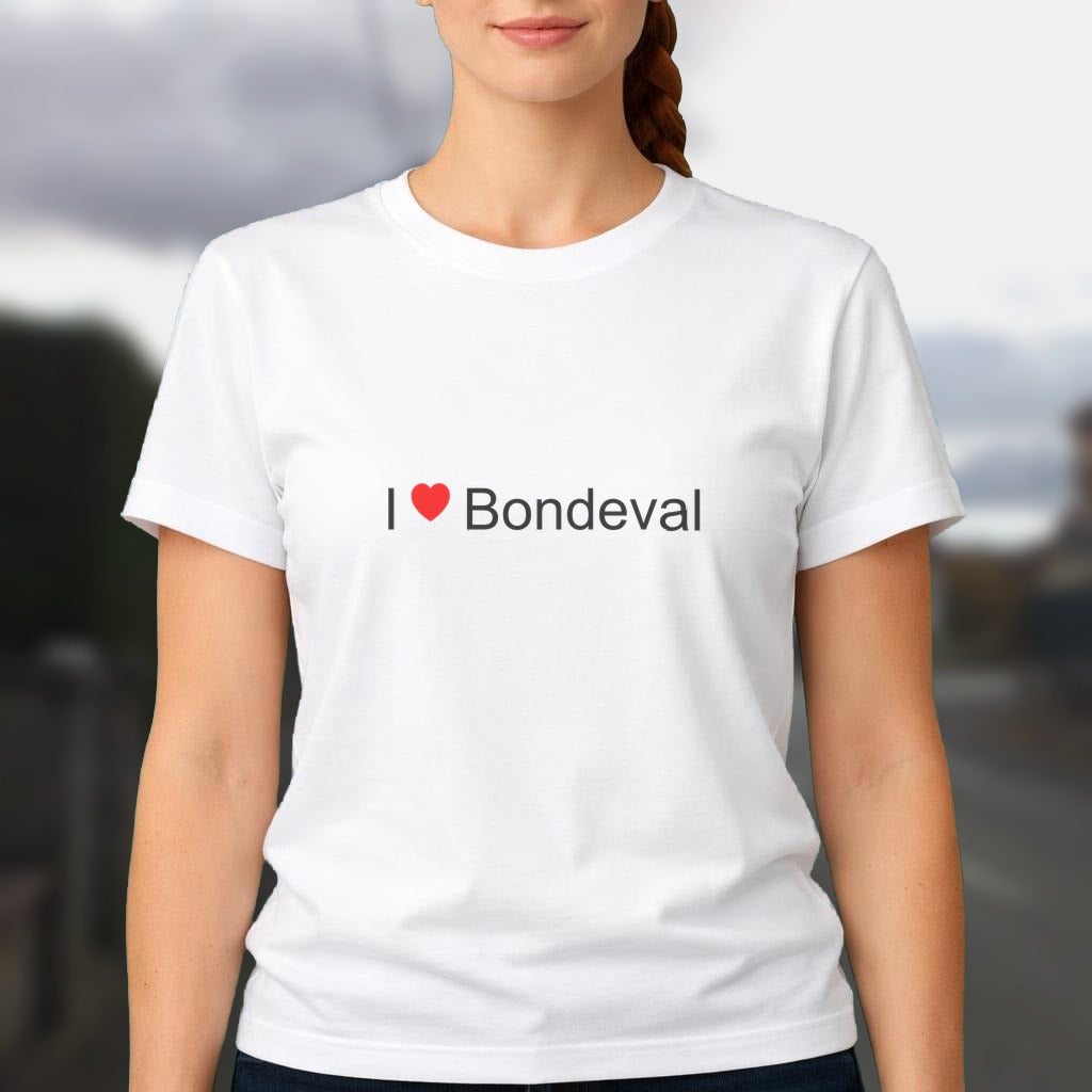 T-shirt I love bondeval