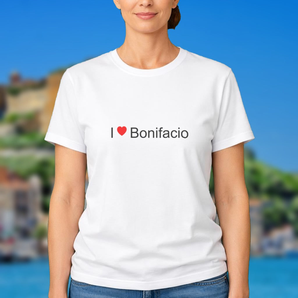 T-shirt I love bonifacio