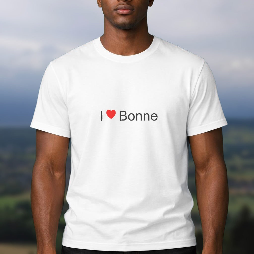 T-shirt I love bonne