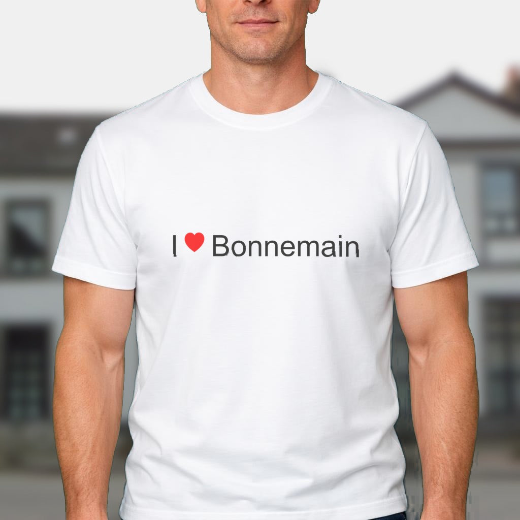 T-shirt I love bonnemain