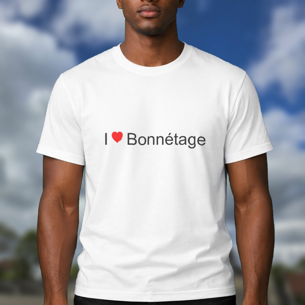 T-shirt I love bonnétage