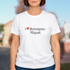 T-shirt I love bonrepos-riquet