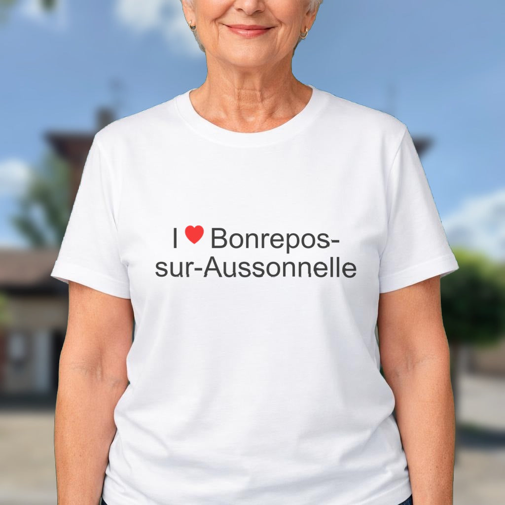 T-shirt I love bonrepos-sur-aussonnelle