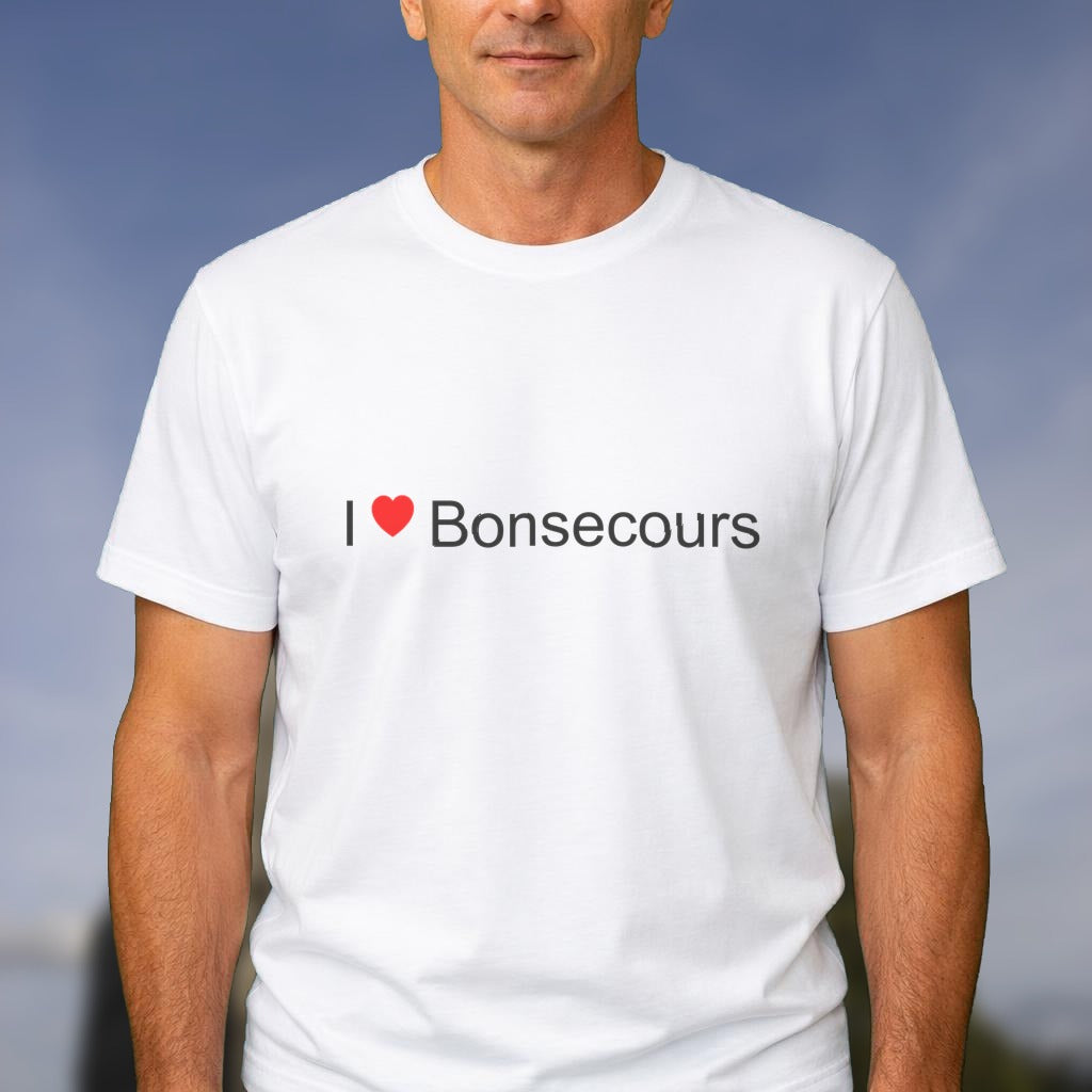 T-shirt I love bonsecours