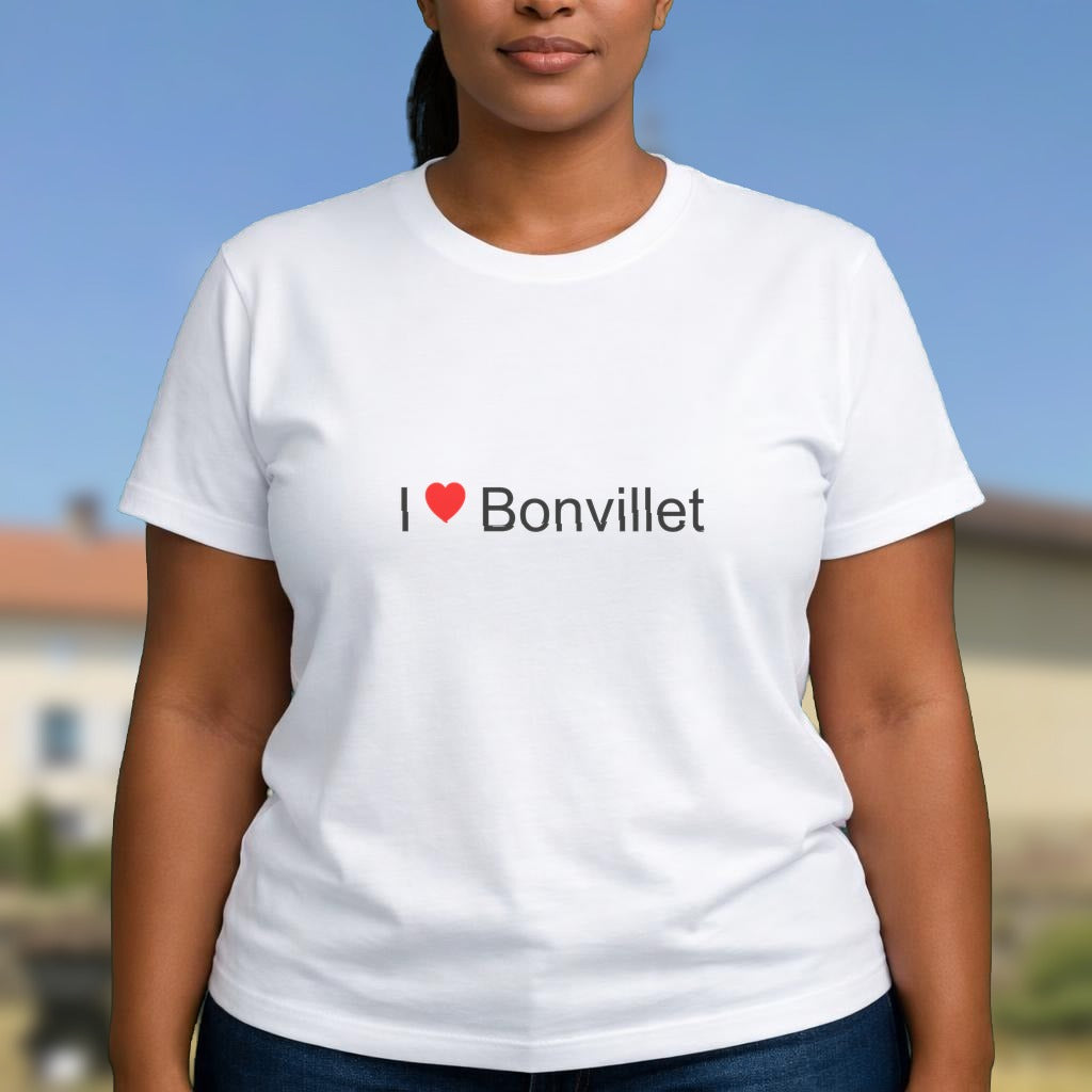 T-shirt I love bonvillet