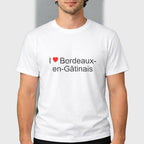T-shirt I love bordeaux-en-gâtinais