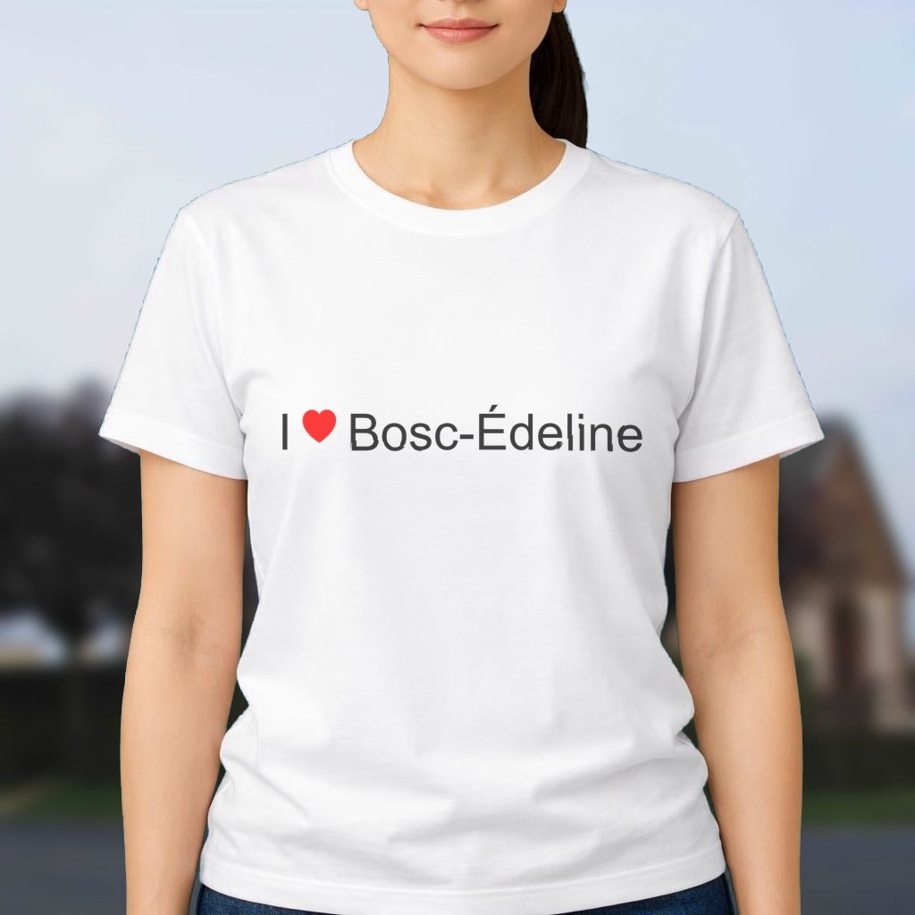T-shirt I love bosc-édeline