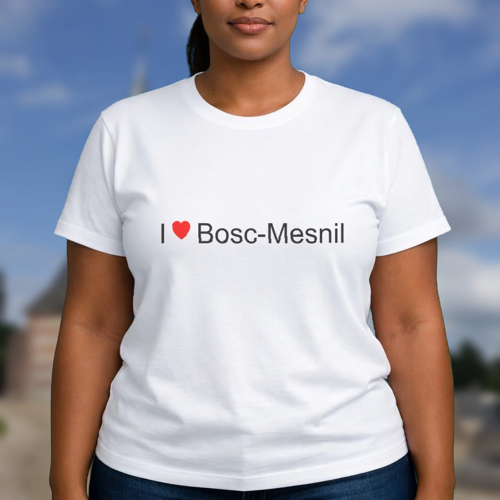 T-shirt I love bosc-mesnil