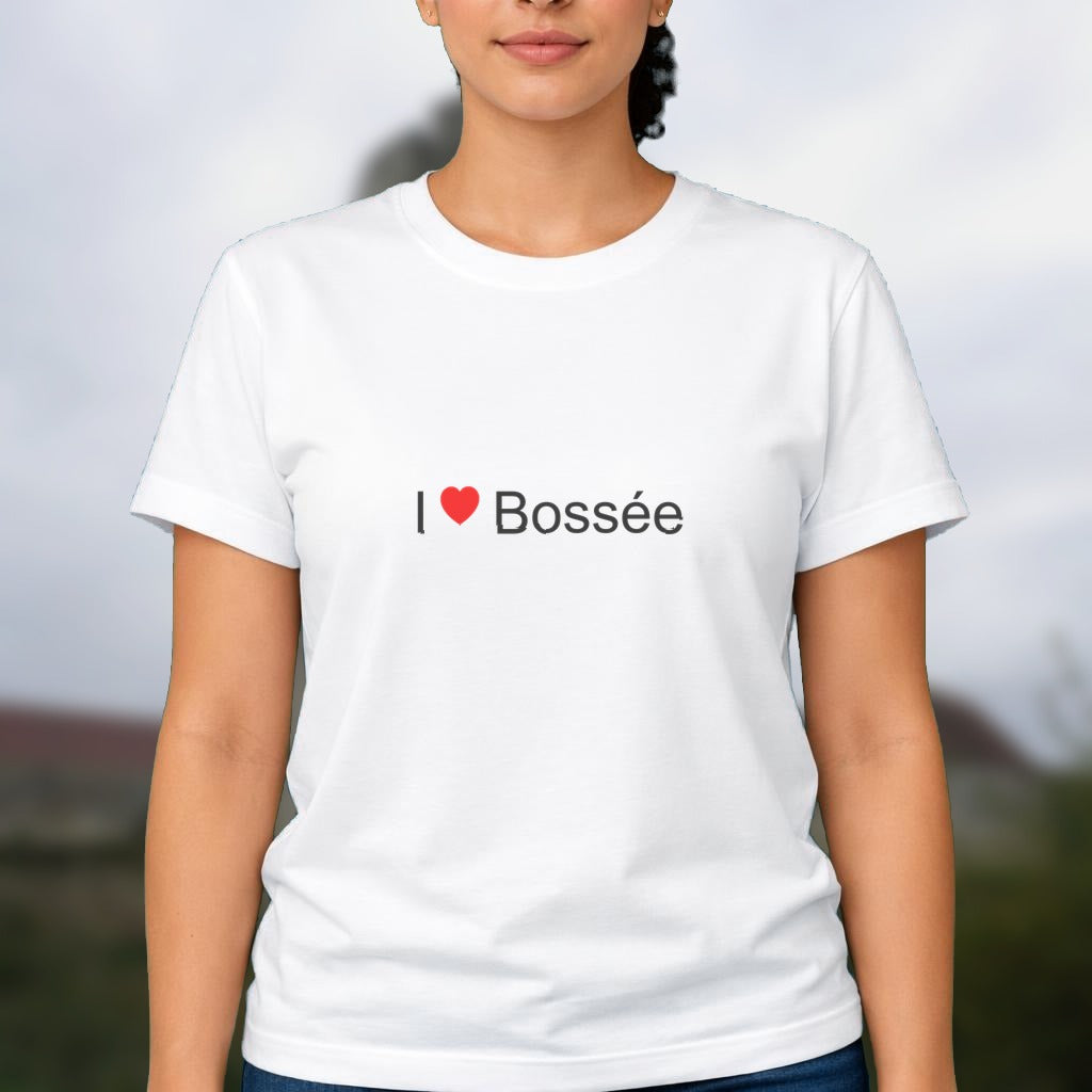 T-shirt I love bossée