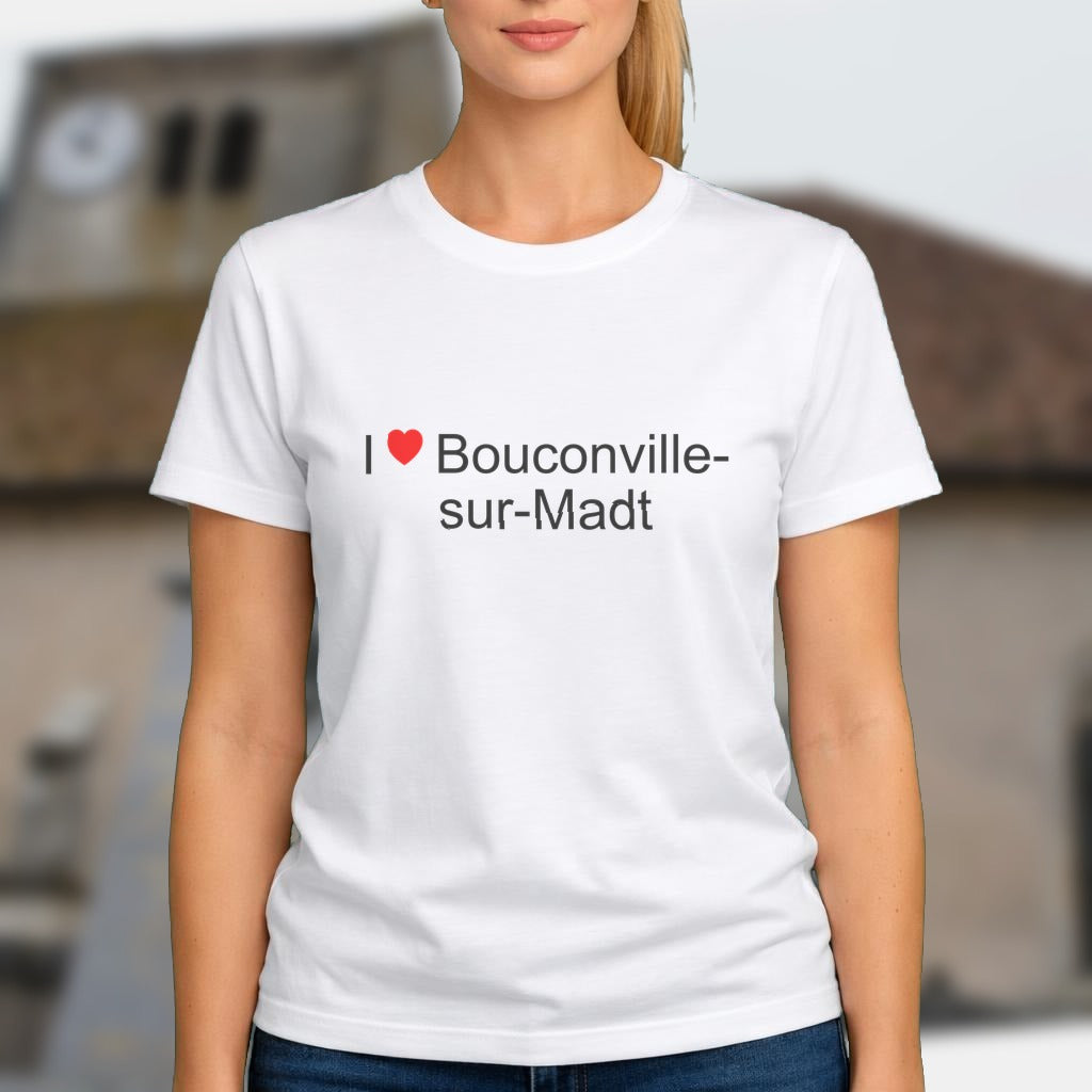 T-shirt I love bouconville-sur-madt