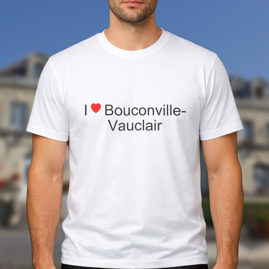 T-shirt I love bouconville-vauclair