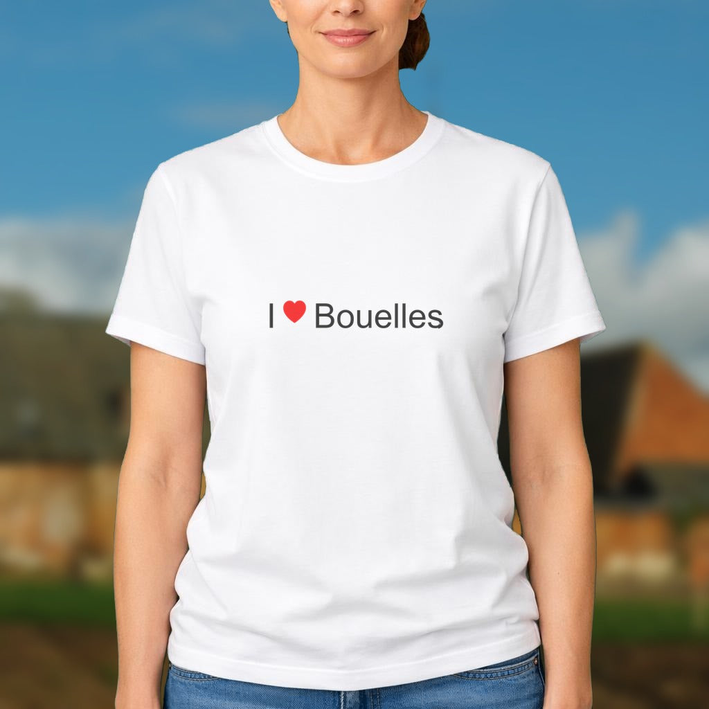 T-shirt I love bouelles
