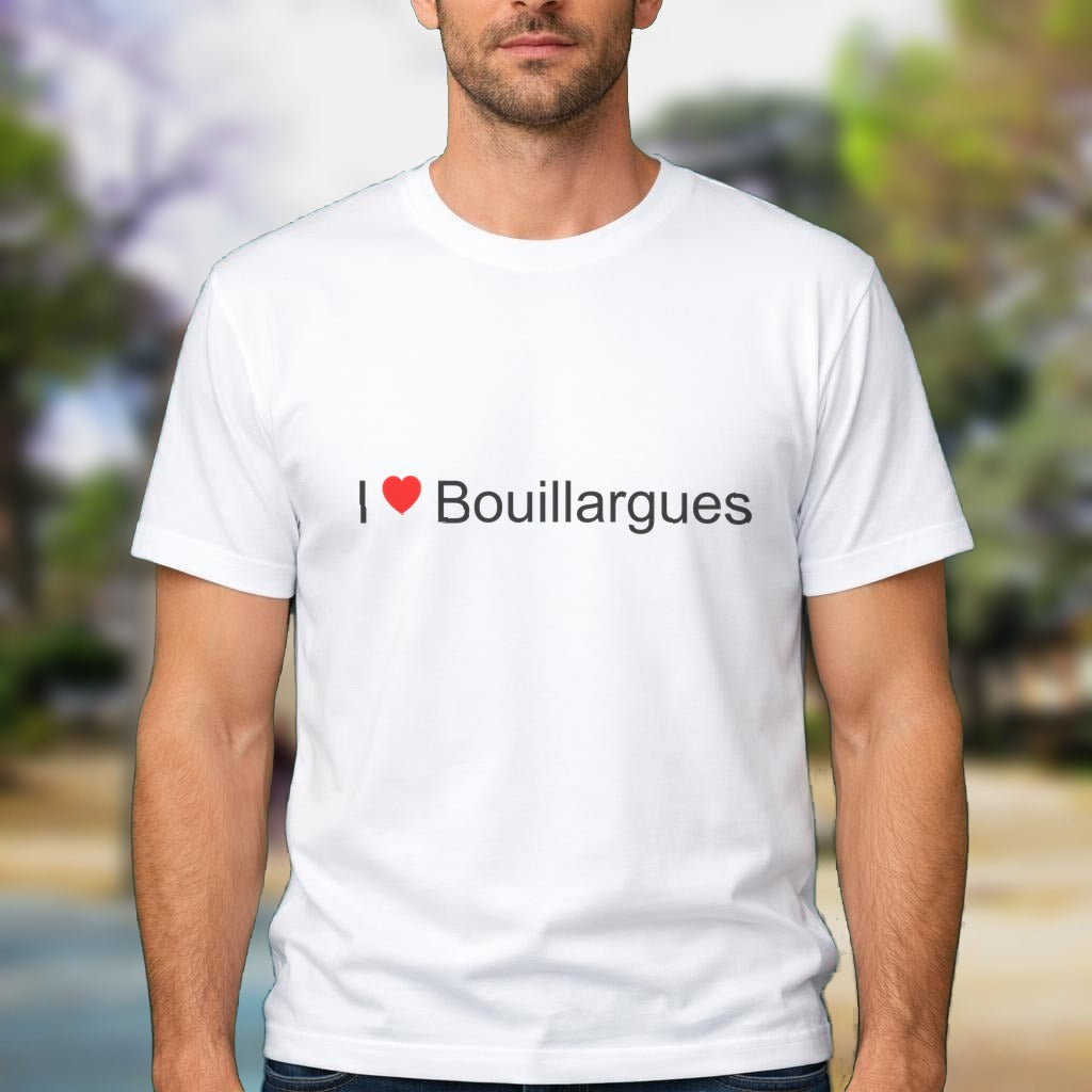 T-shirt I love bouillargues