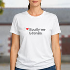 T-shirt I love bouilly-en-gâtinais
