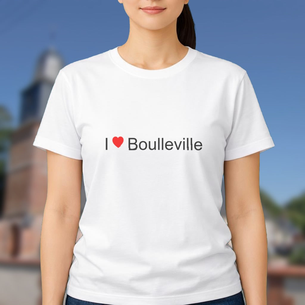 T-shirt I love boulleville