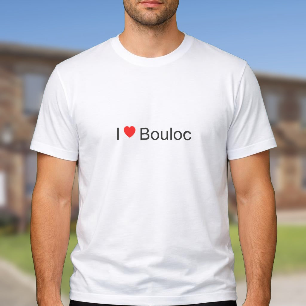 T-shirt I love bouloc