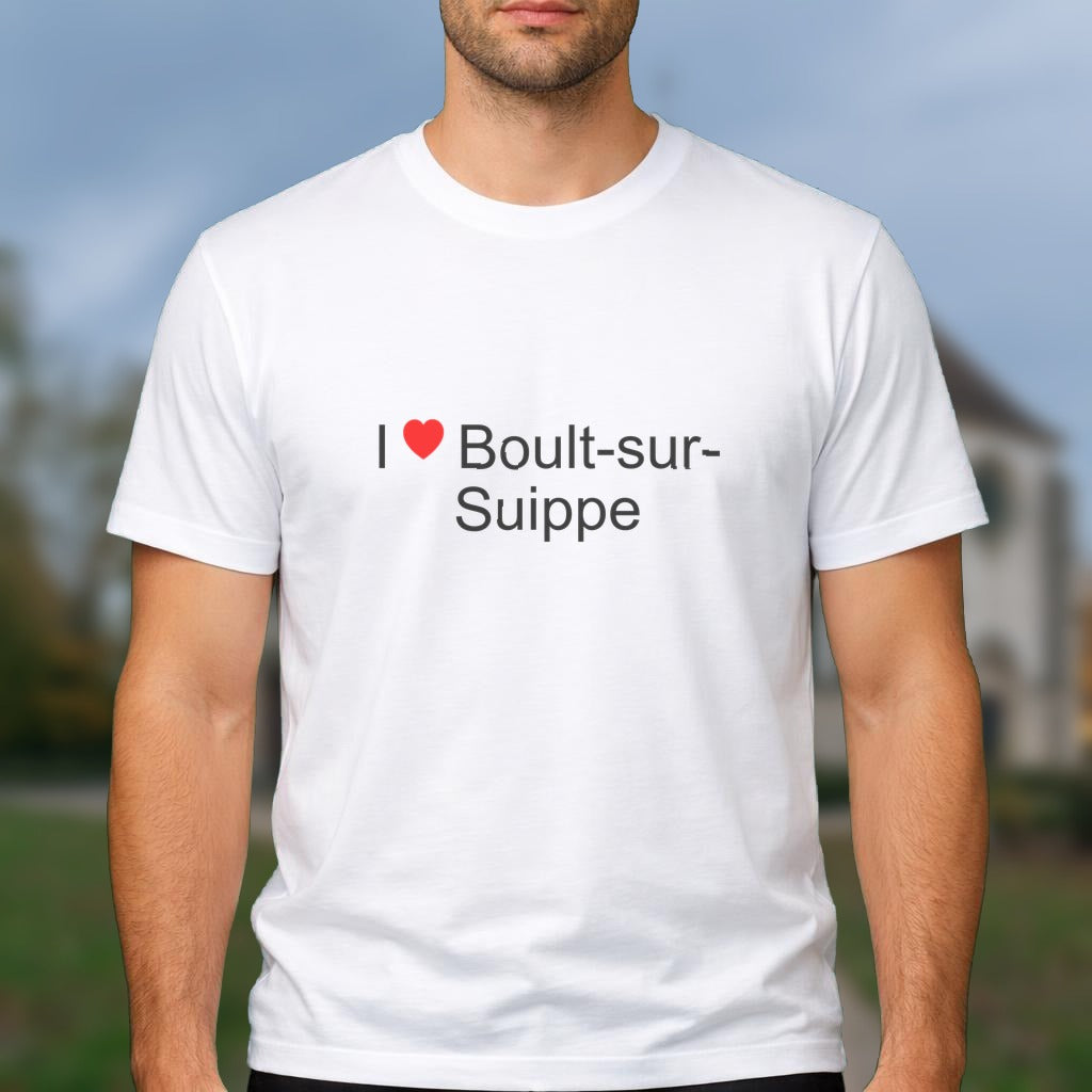 T-shirt I love boult-sur-suippe
