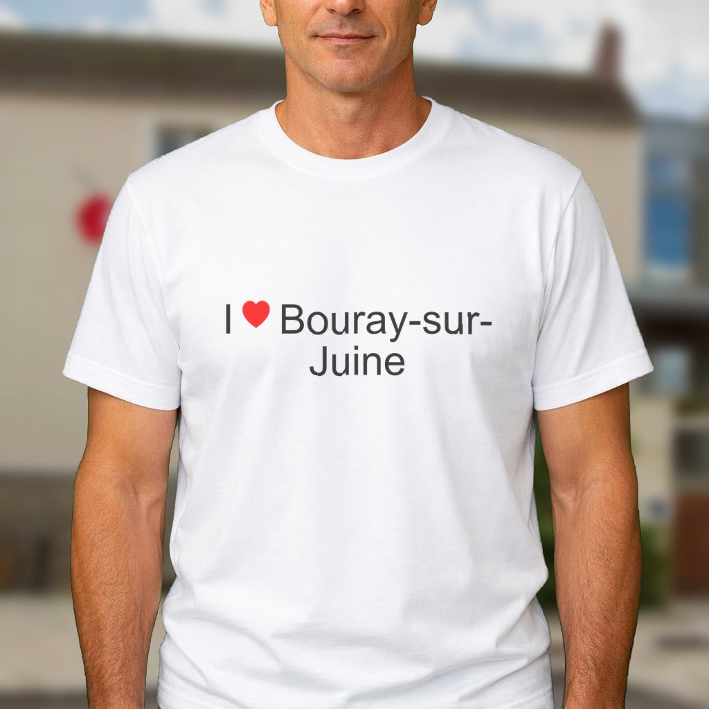 T-shirt I love bouray-sur-juine