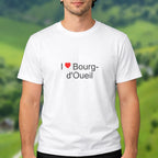 T-shirt I love bourg-d'oueil