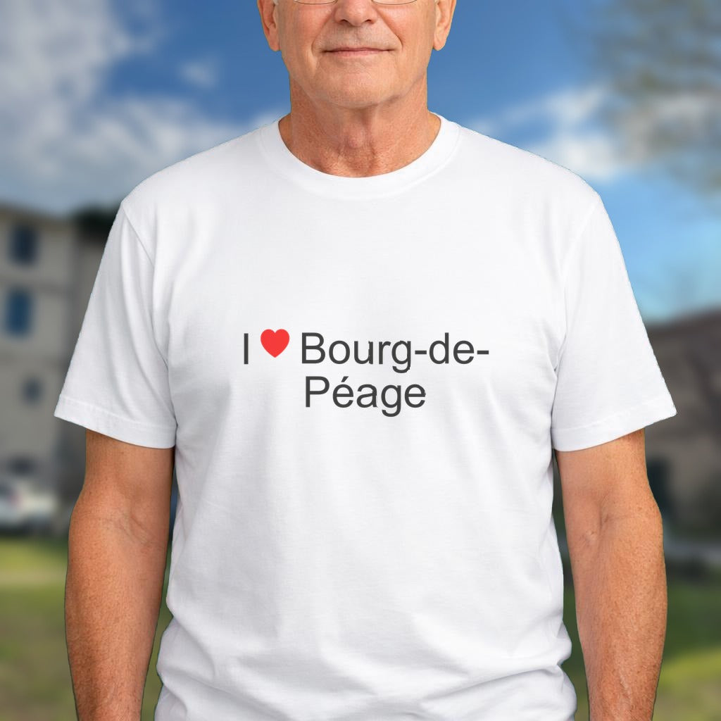 T-shirt I love bourg-de-péage