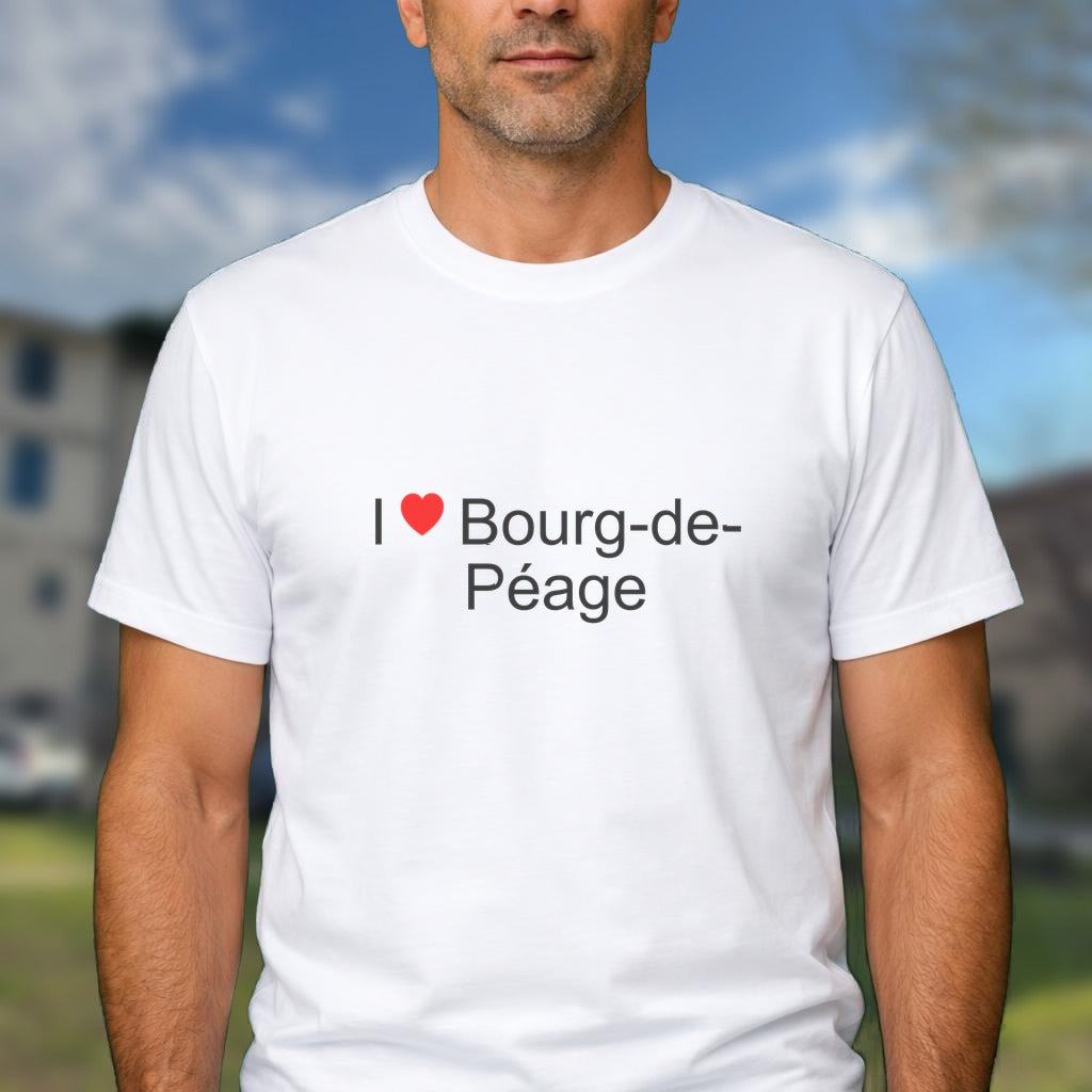 T-shirt I love bourg-de-péage