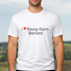 T-shirt I love bourg-saint-bernard