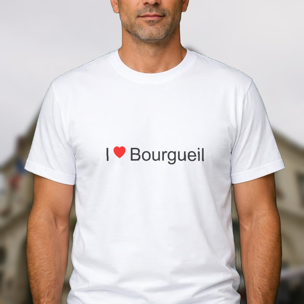 T-shirt I love bourgueil