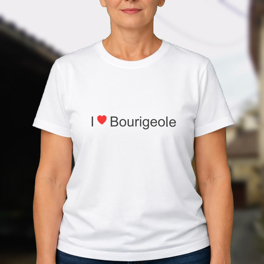 T-shirt I love bourigeole