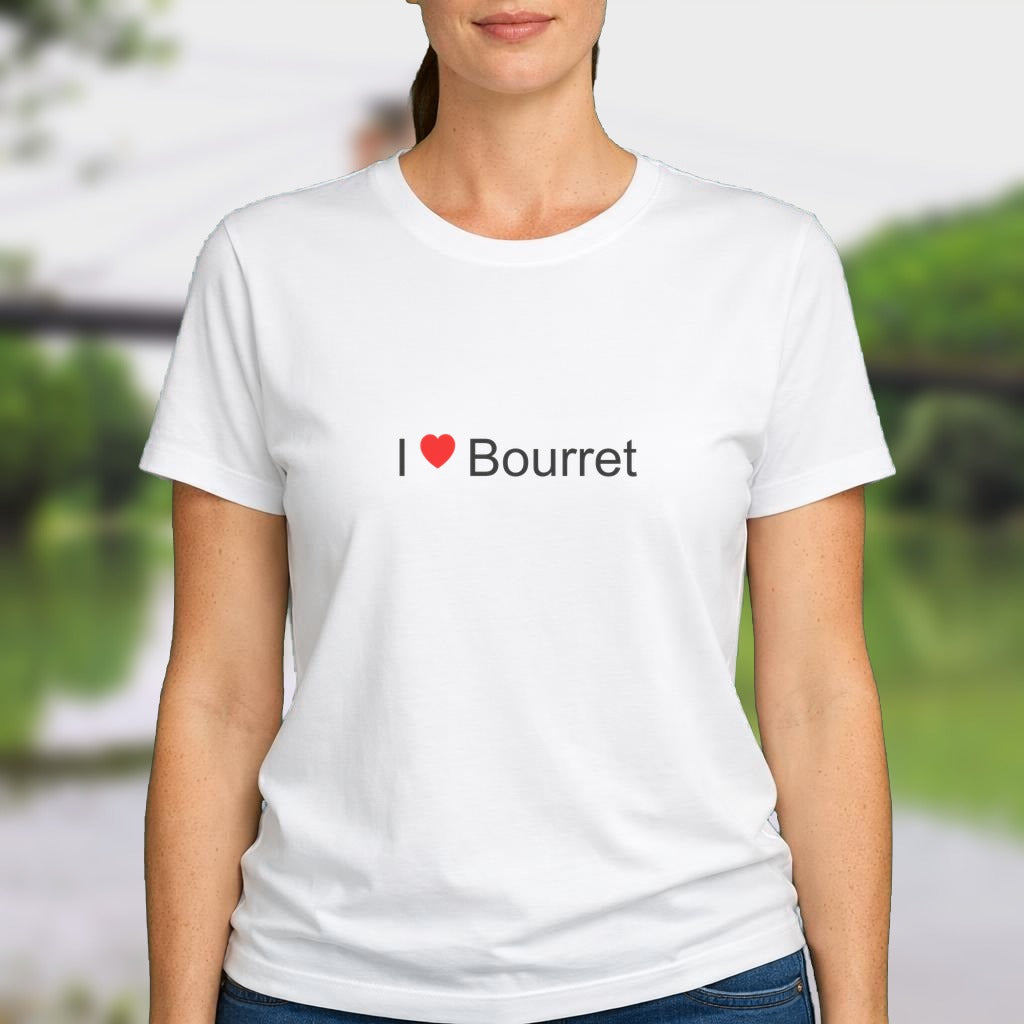 T-shirt I love bourret