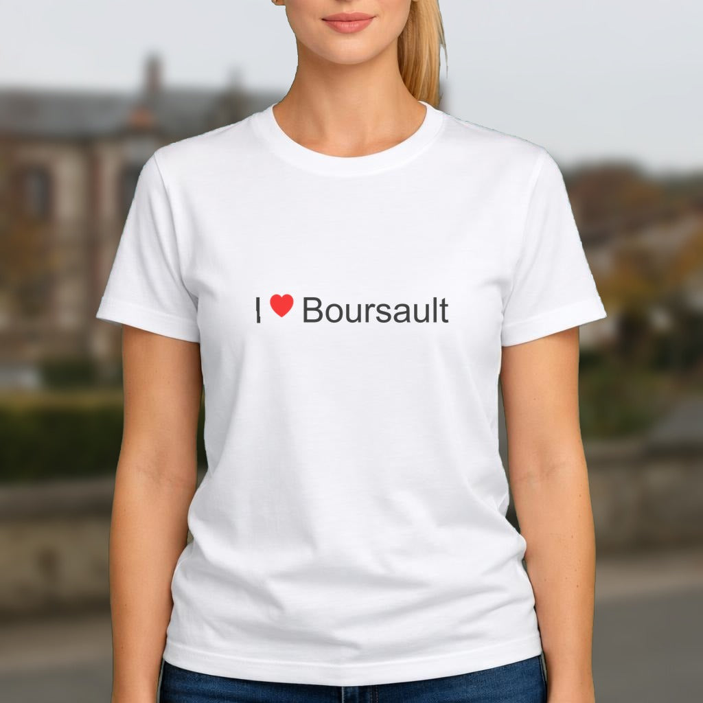 T-shirt I love boursault