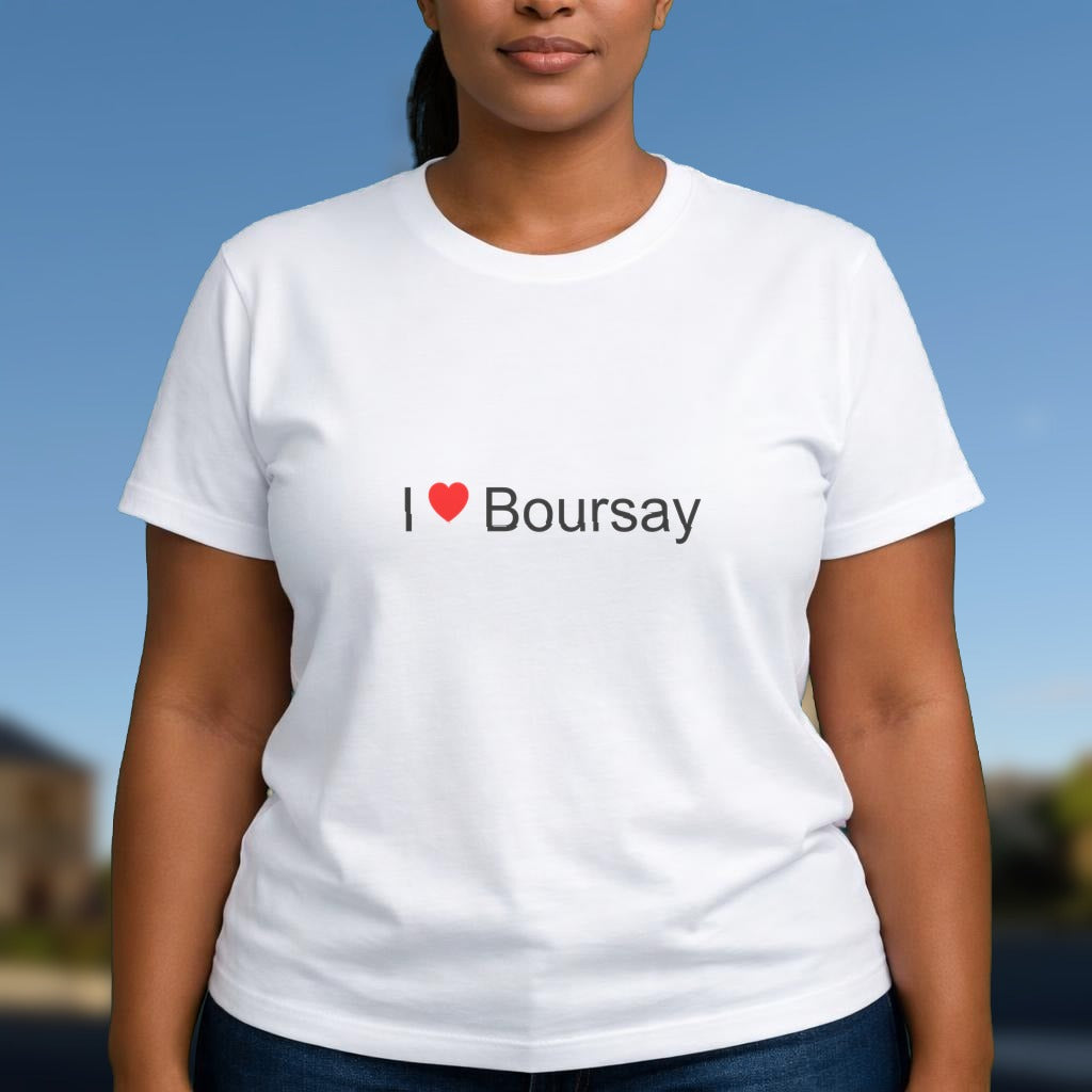 T-shirt I love boursay