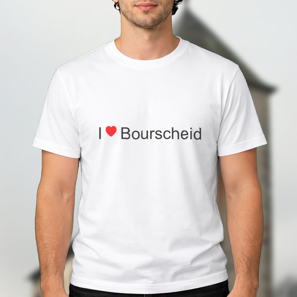 T-shirt I love bourscheid