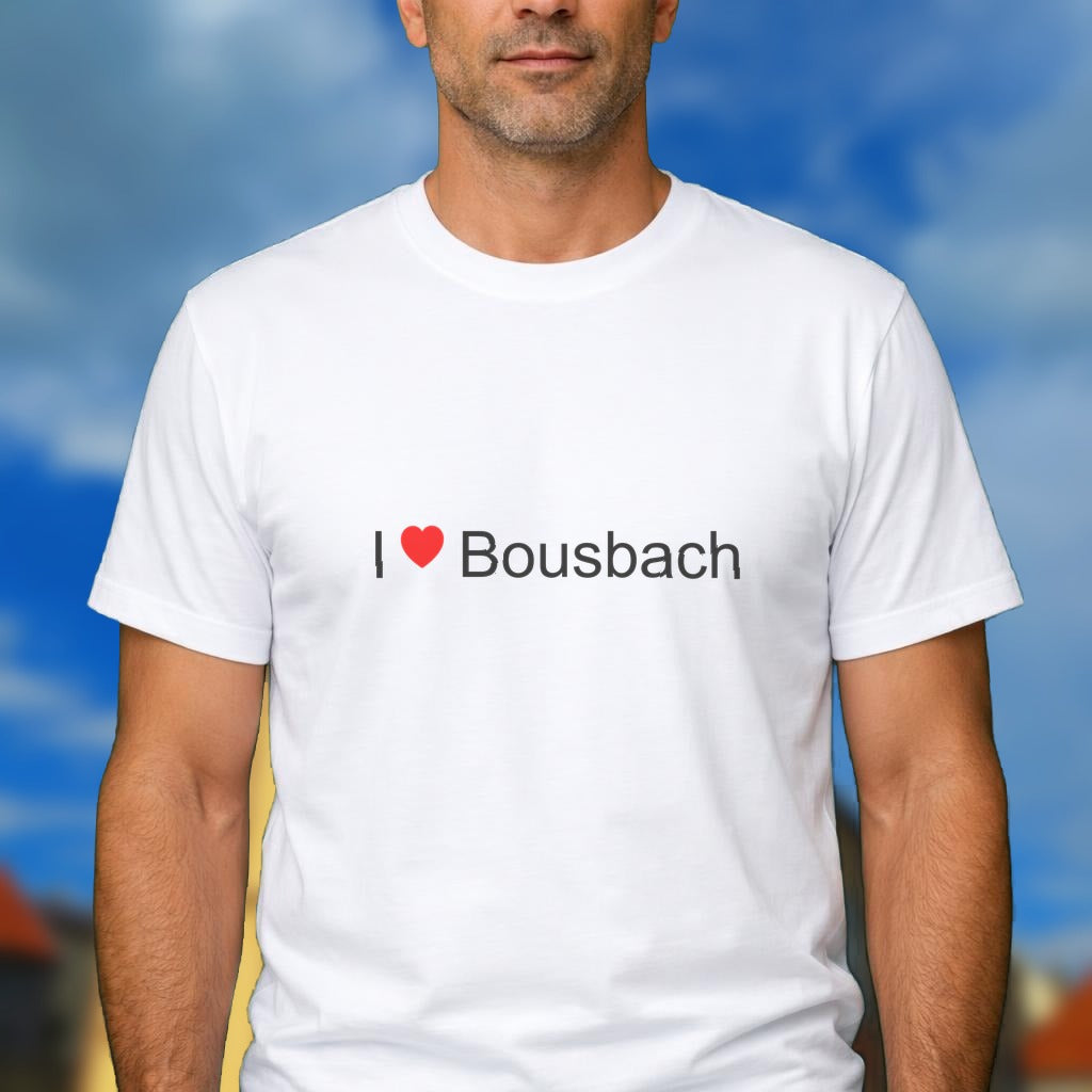 T-shirt I love bousbach