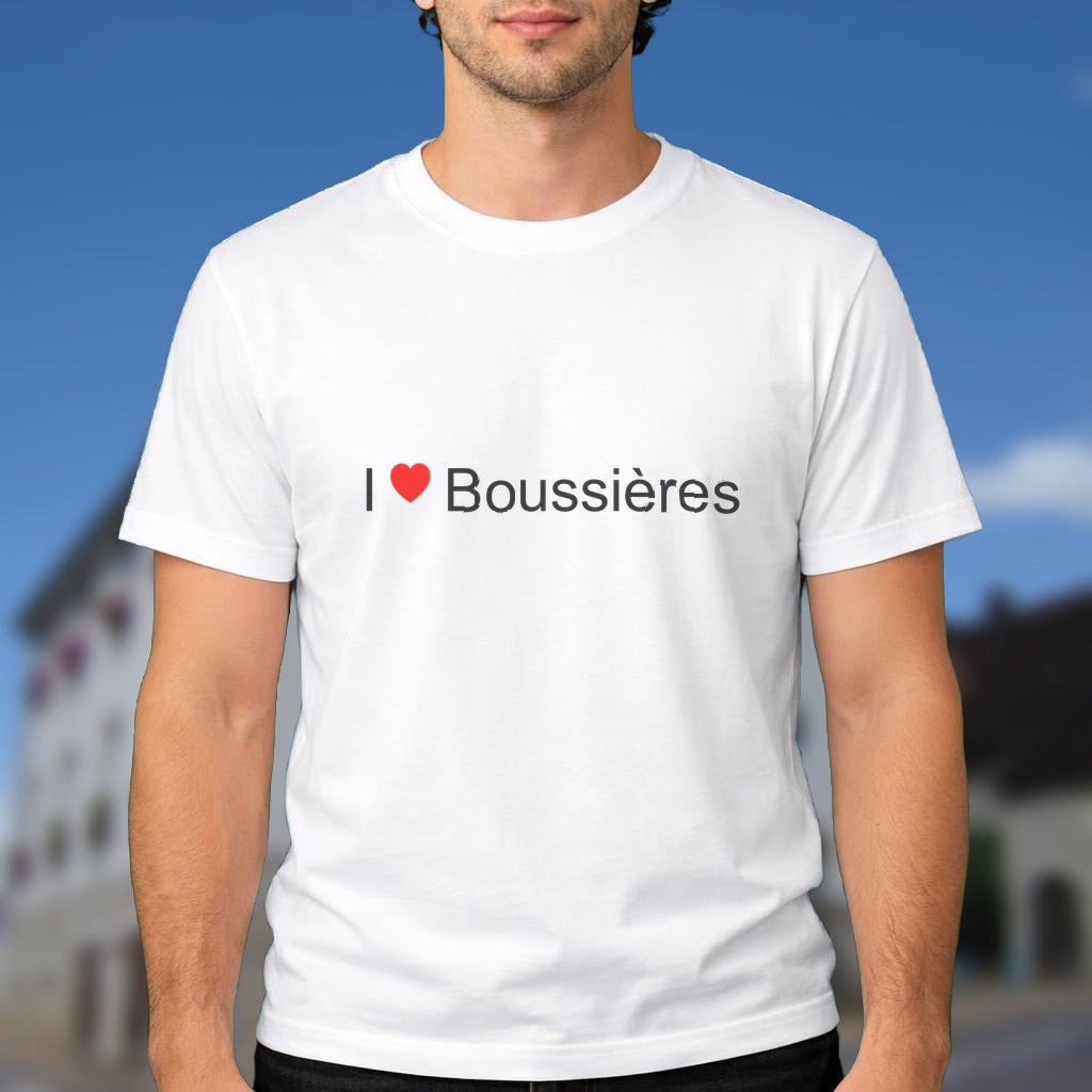 T-shirt I love boussières