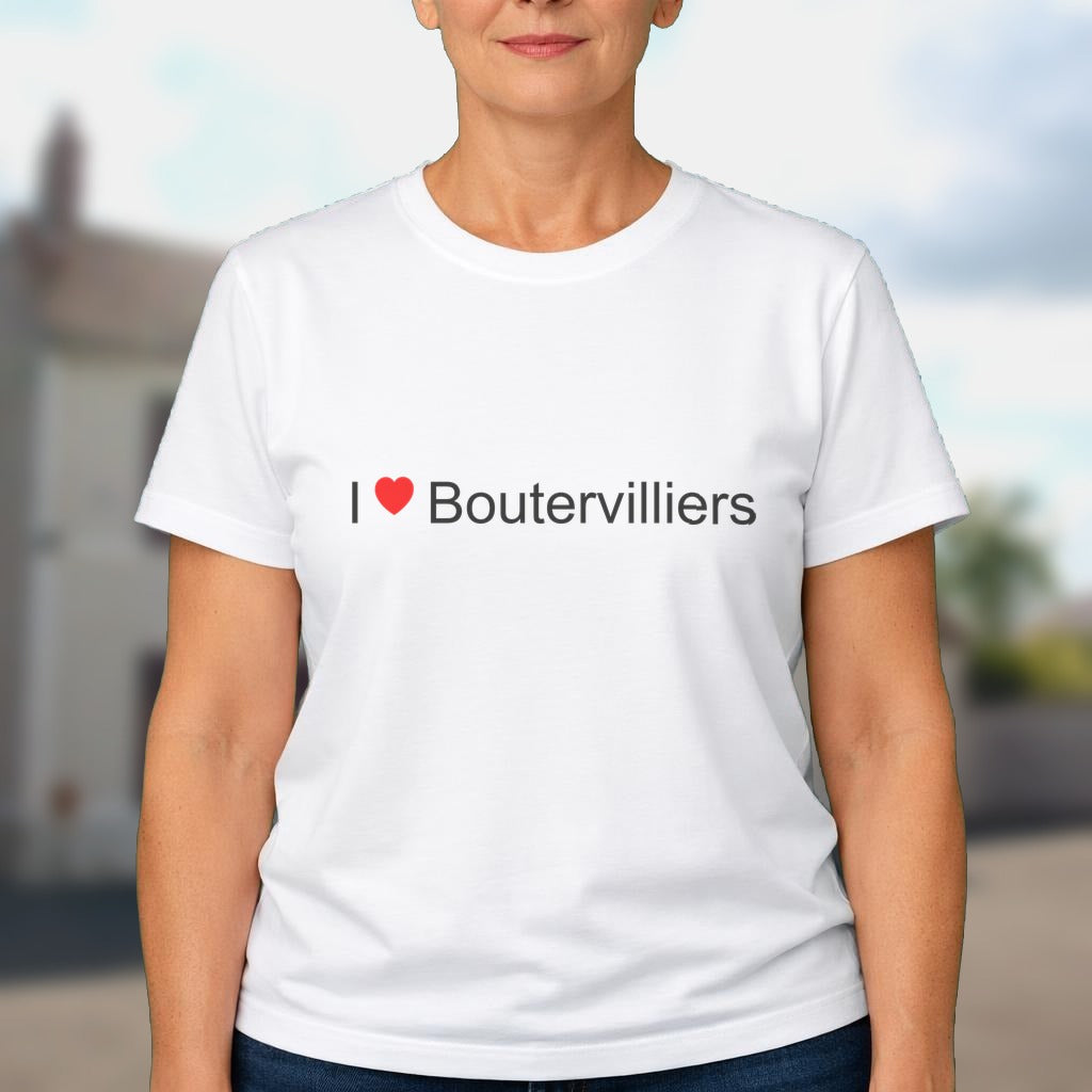 T-shirt I love boutervilliers